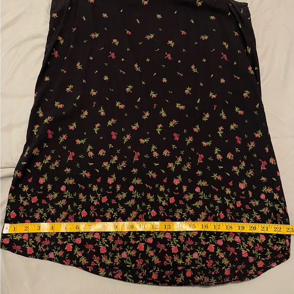 Old Navy Black Floral Tank Dress- Copy - Picture 9 of 11
